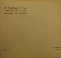 Portada de libro 50º aniversario de la fundacion del Banco Nacional de España. 19 de...