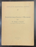 Portada de libro Arquitectura Califal y Mozárabe