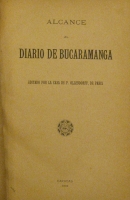 Portada de libro Alcance al Diario De Bucaramanga