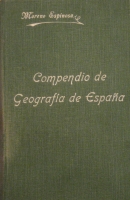 Portada de libro Compendio De Geografía Especial de España.