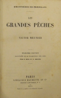 Portada de libro Les Grandes Pêches.