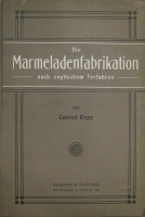 Portada de libro Die Marmeladenfabrikation Nach Englischem Verfahren