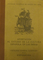 Portada de libro Aportación al Estudio De La Cultura Española En Las Indias....