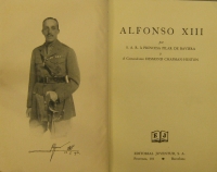 Portada de libro Alfonso XIII