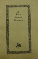Portada de libro A Juan Ramon Jimenez - Libro homenaje. 